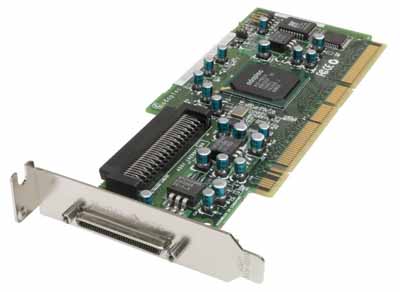 Adaptec 29320ALP-R 2060100-R Single Channel Ultra320 SCSI Card - Low Profile - RoHS Compliant