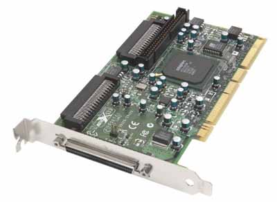 Adaptec 29320A-R 2060500-R Single Channel Ultra320 SCSI PCI-X Card - RoHS Compliant