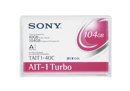 Sony TAIT1-40CWW AIT-1 Turbo 40/104GB Data Cartridge (With M.I.C)