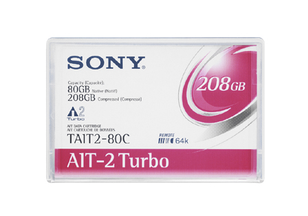Sony TAIT2-80CWW AIT-2 Turbo 80/208GB Data Cartridge (With M.I.C)