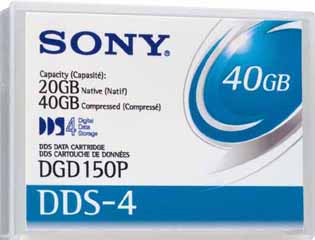 Sony DDS-4 4mm 150m DAT Data Cartridge Tape DGD150P