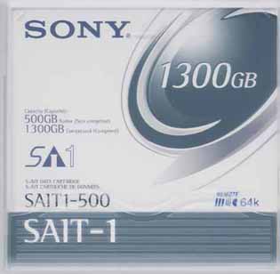 Sony SuperAIT (SAIT) 500GB / 1.3TB Data Cartridge Tape SAIT1-500