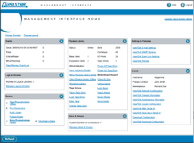 management interface home